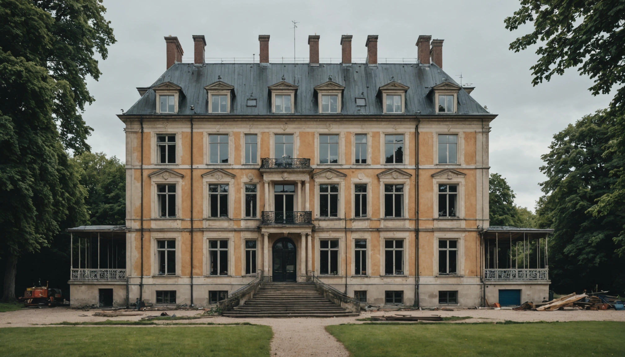 Gustav Salinas’ villa på Frederiksberg: Asbest og udfordringer