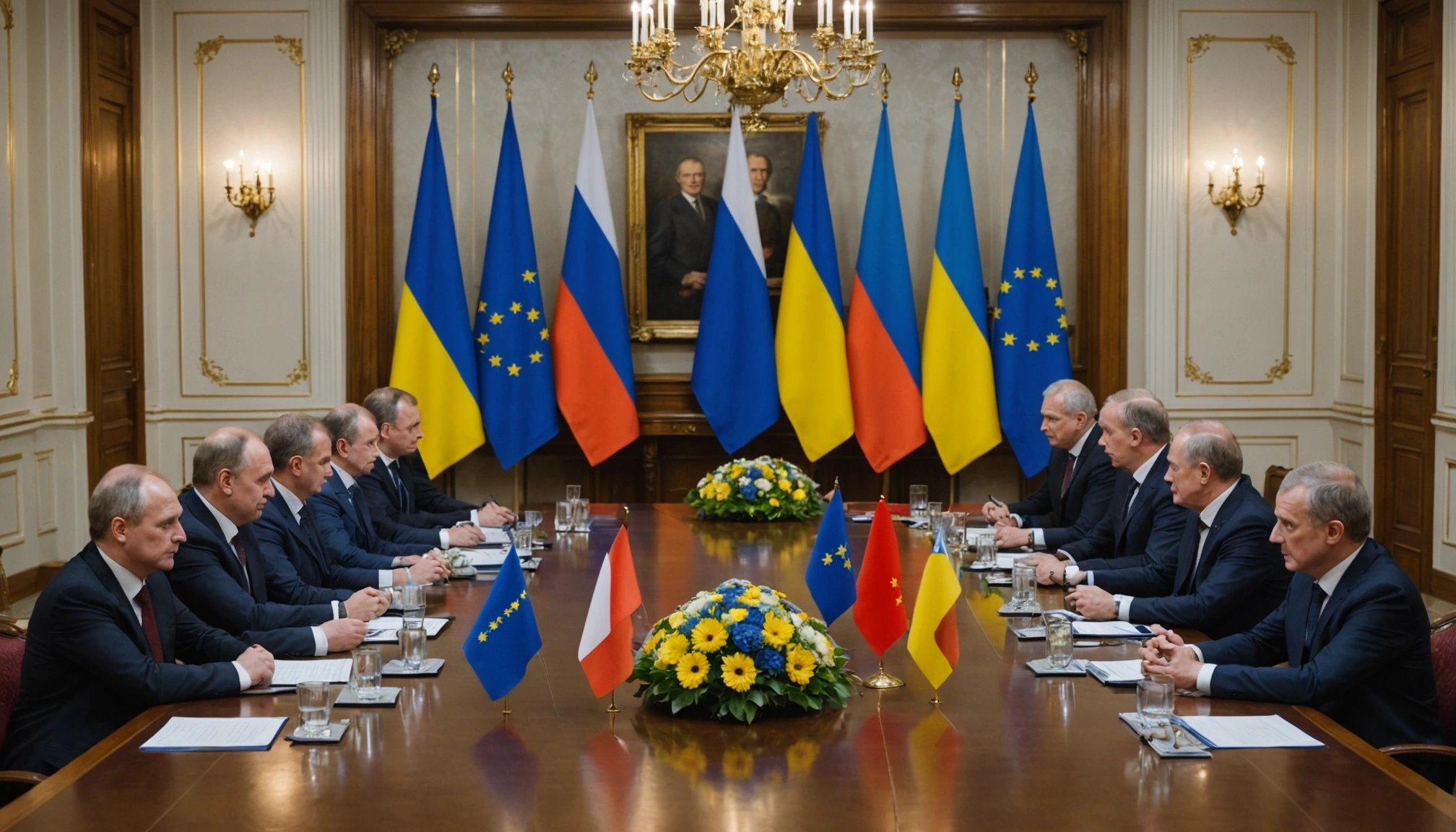 Pause i fredsforhandlingerne mellem Rusland og Ukraine
