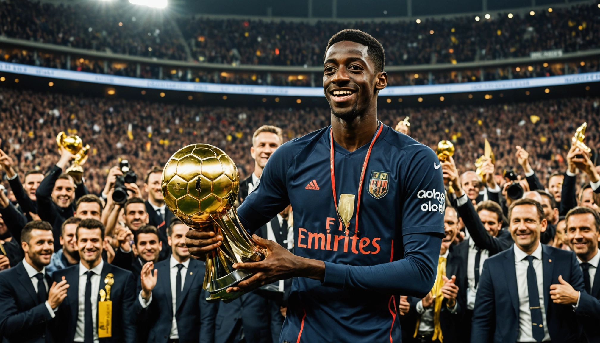 Ousmane Dembélé vinder ballon d'or som verdens bedste fodboldspiller