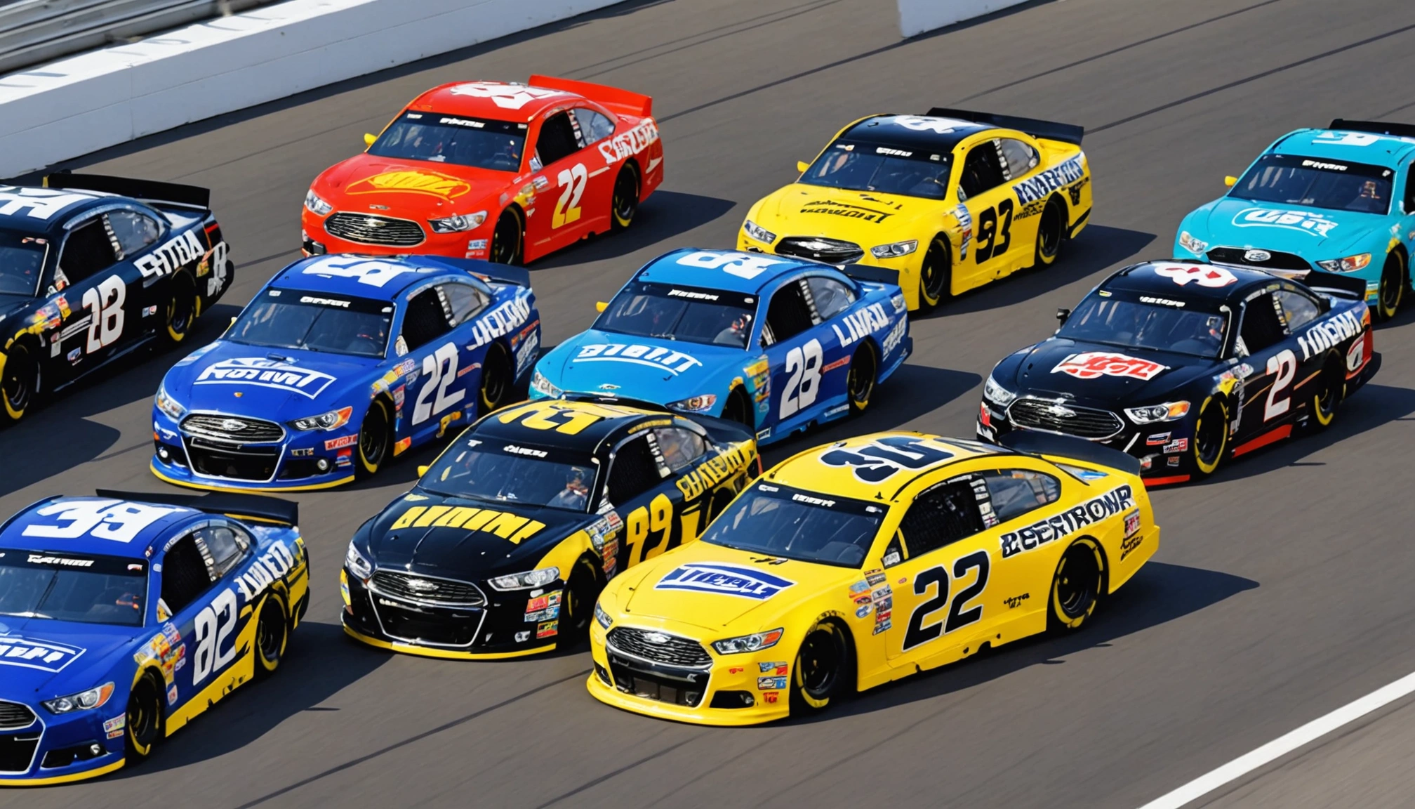 Brad Keselowski's five-wide pass sparks dramatic NASCAR pileup