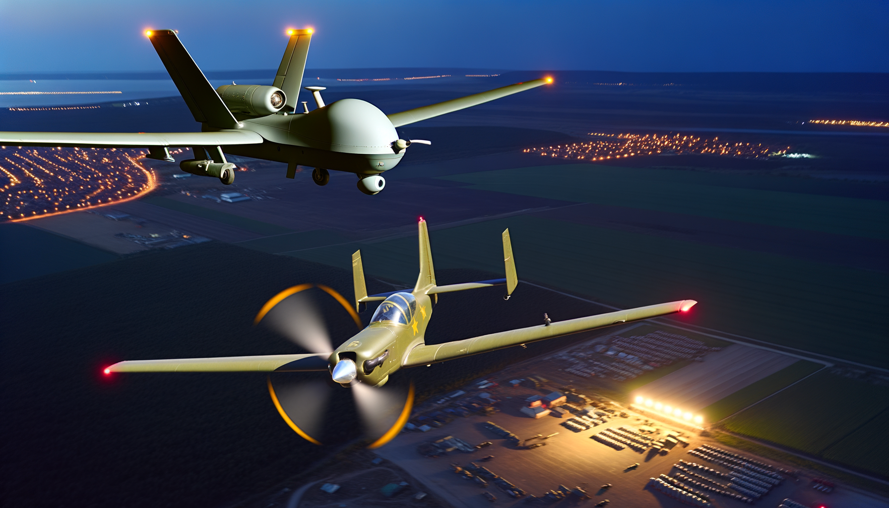 Droner og fly over militært område i Borris: Hvad skete der?