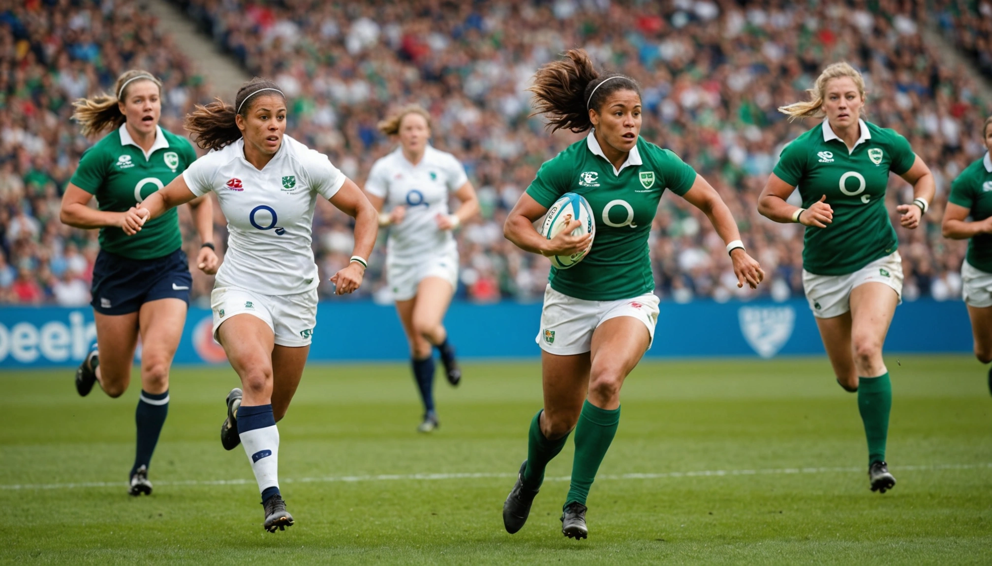 France edge Ireland in thrilling women's rugby world cup quarter-final