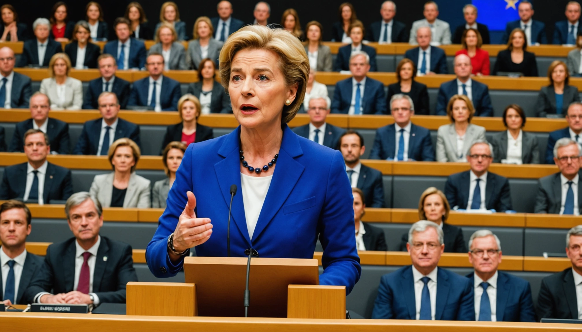 Von der Leyens vigtigste tale og Pfizer-gate i fokus