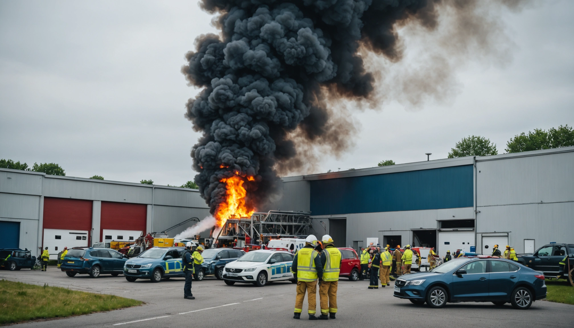 Brand stopper produktionen hos grøntsagsvirksomhed i Bjerringbro