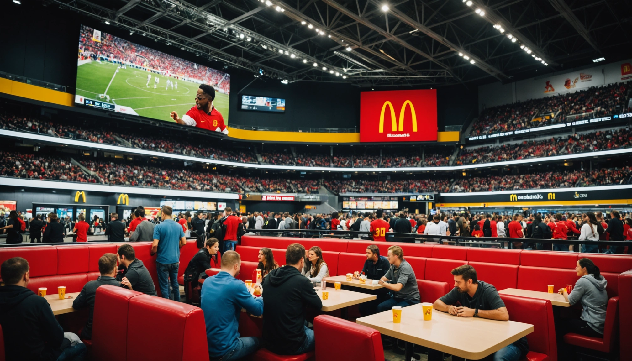 McDonald's åbner ny restaurant i Parken stadion