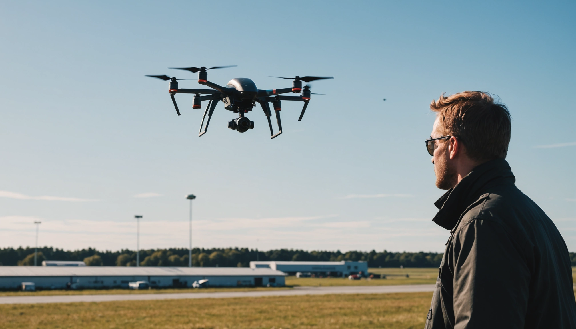 Sådan skal du reagere, hvis du ser en drone i Danmark