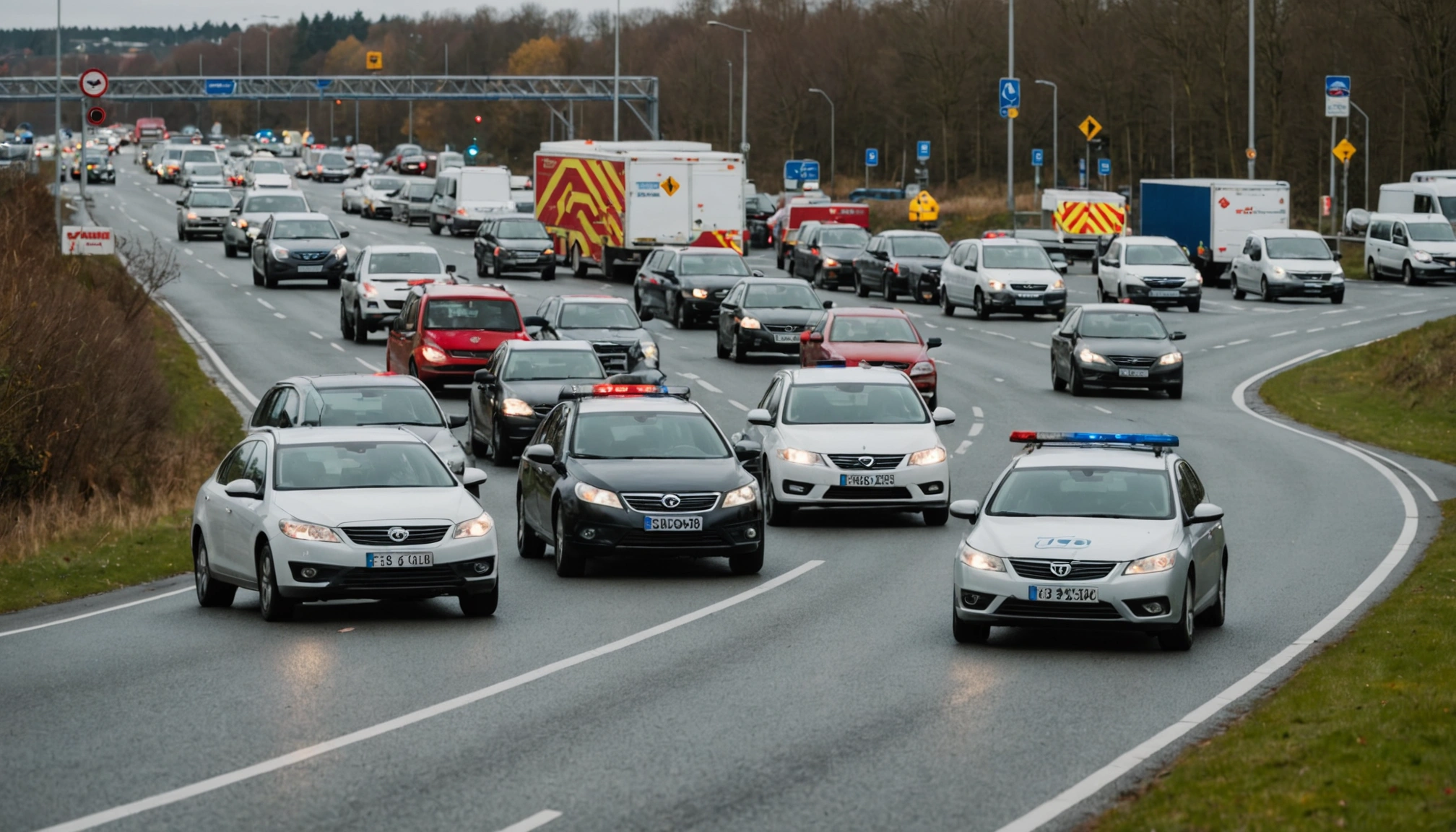 Uheld på Frederikssundsvej skaber store trafikale problemer