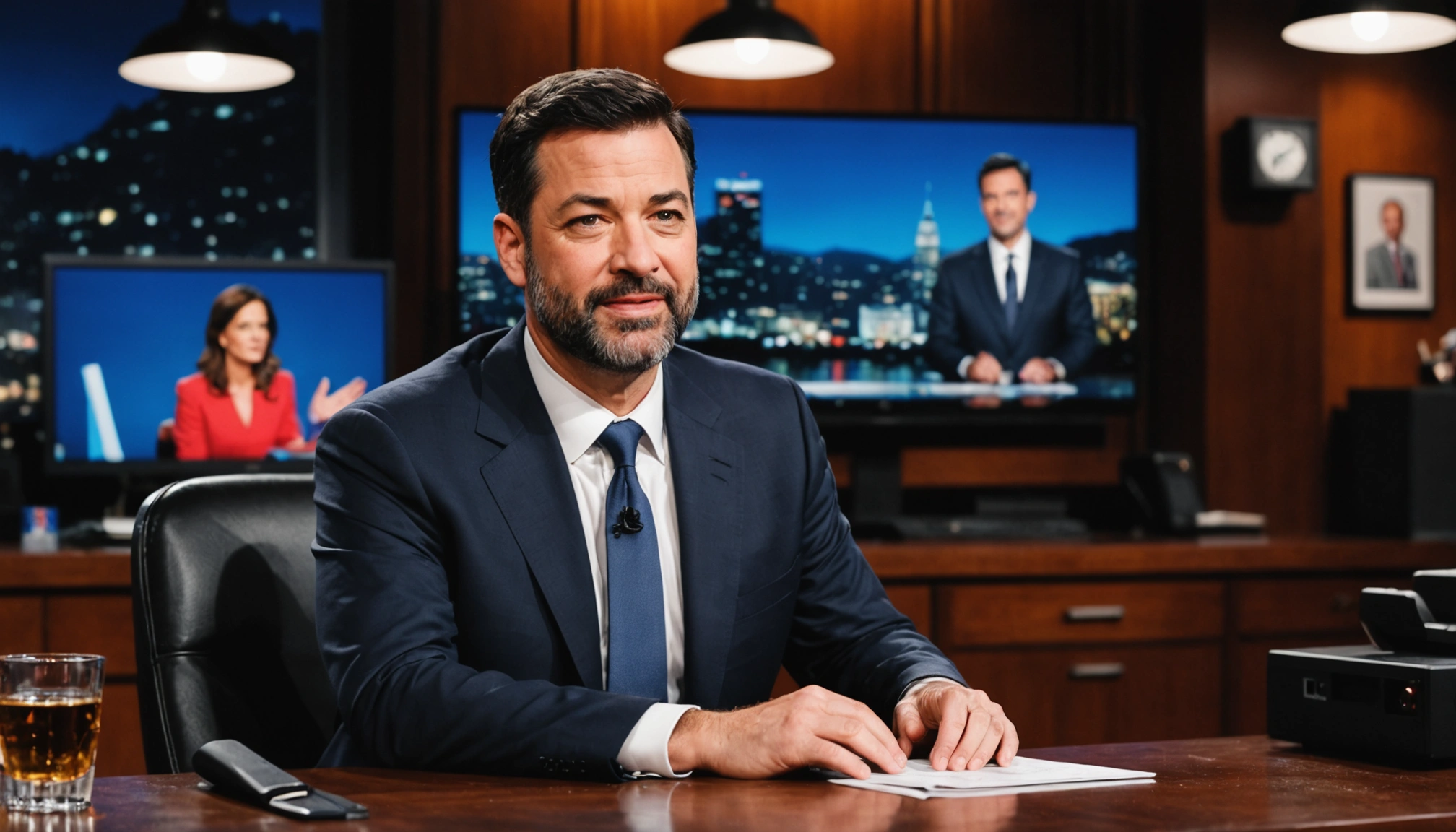 Jimmy Kimmel show's lukning skaber politisk storm i USA