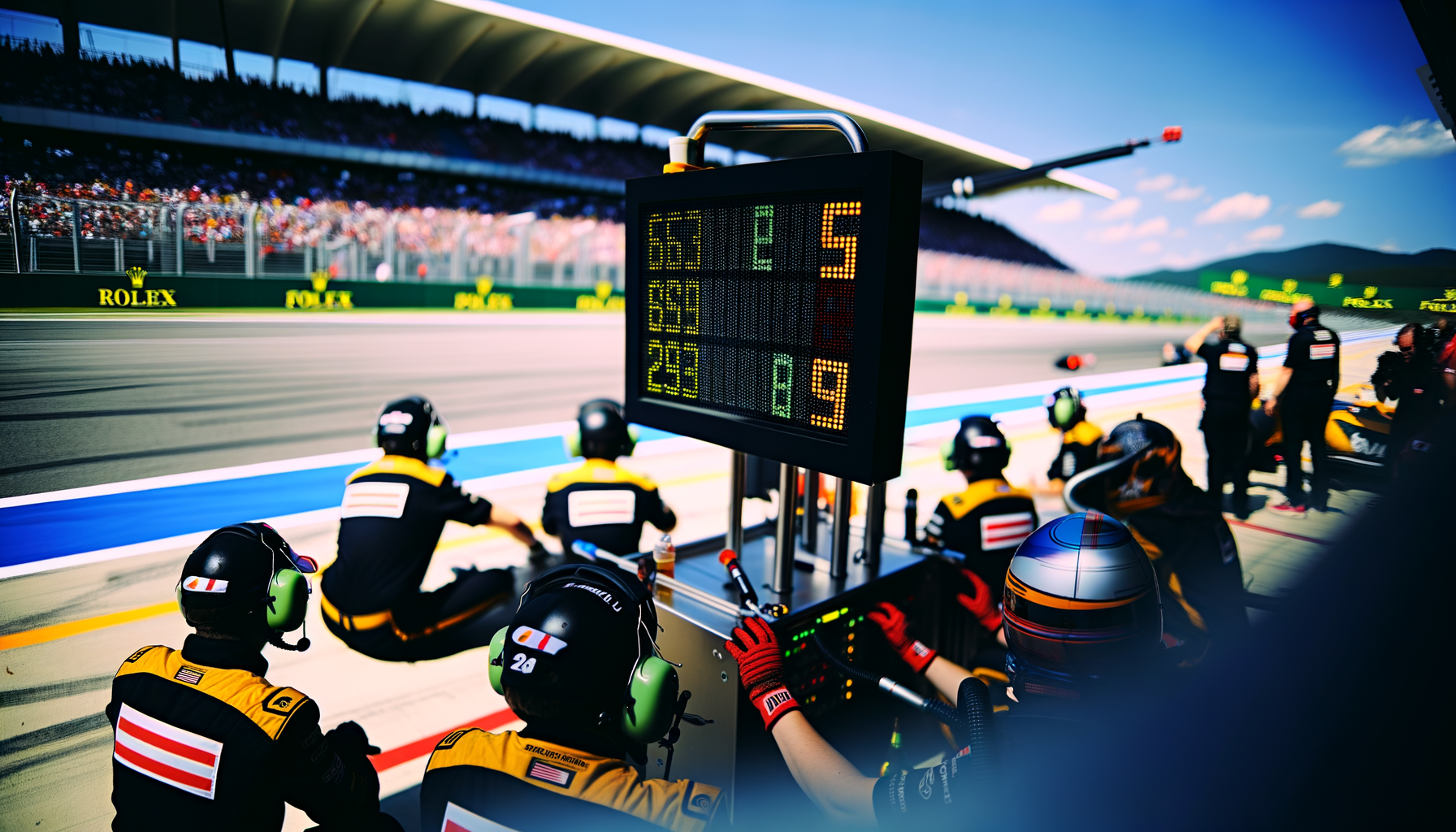 Why Radios Haven't Fully Replaced Pitboards In F1