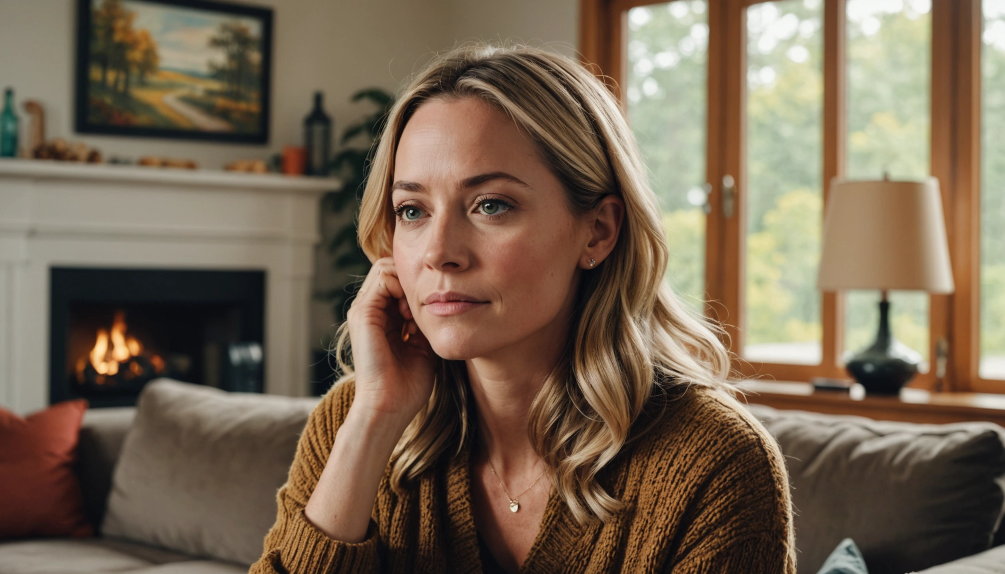 Caroline Fleming hylder sin far før sin 50-års fødselsdag