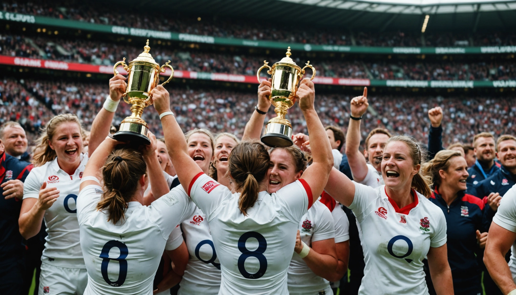 England triumph in women’s rugby world cup with record win