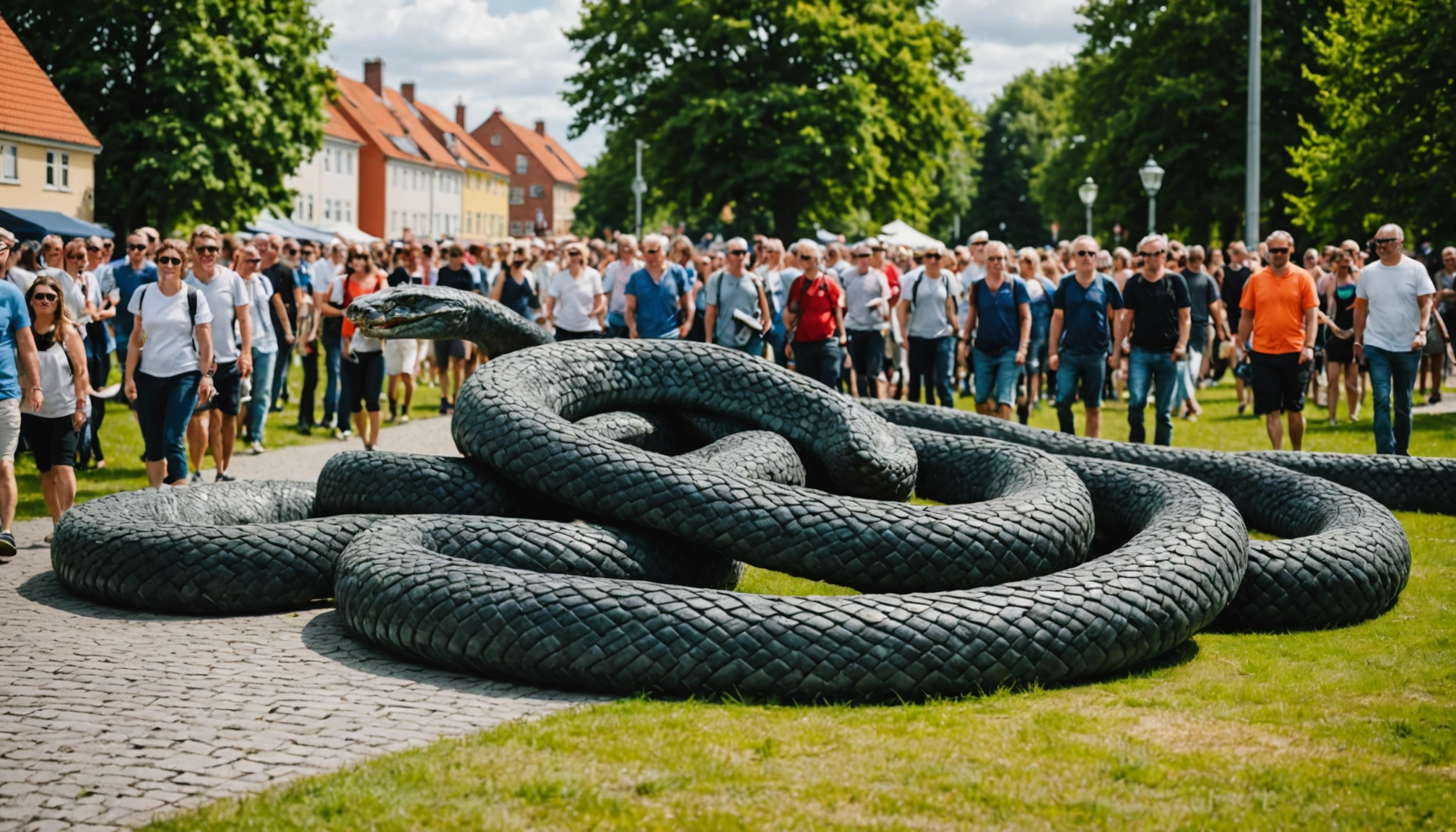 Midgårdsormen i Hobro tages ned efter stor succes