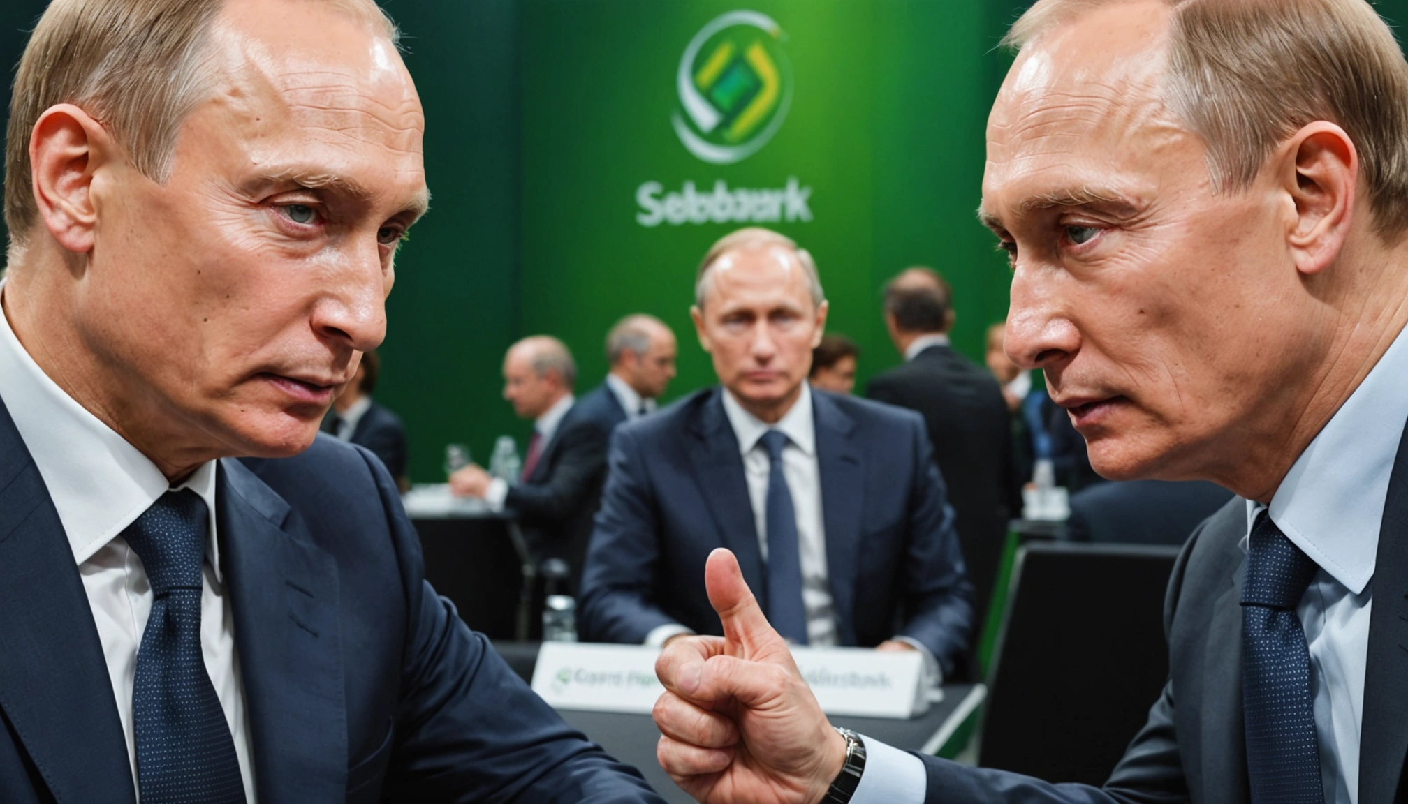 Putins uenighed om Ruslands økonomi afsløret for åben mikrofon