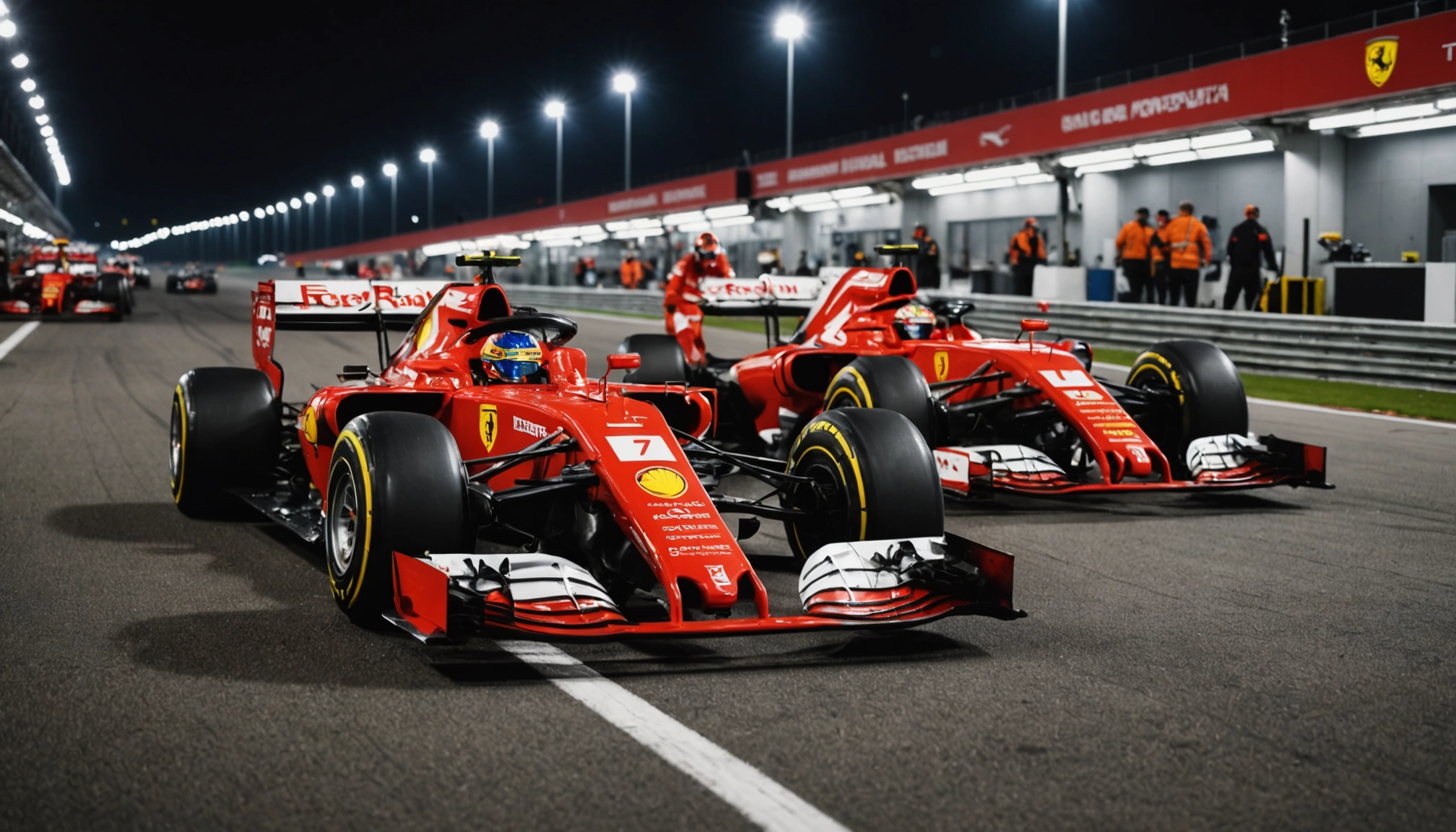 Ferrari Fined After Leclerc And Norris Pitlane Clash At Singapore GP