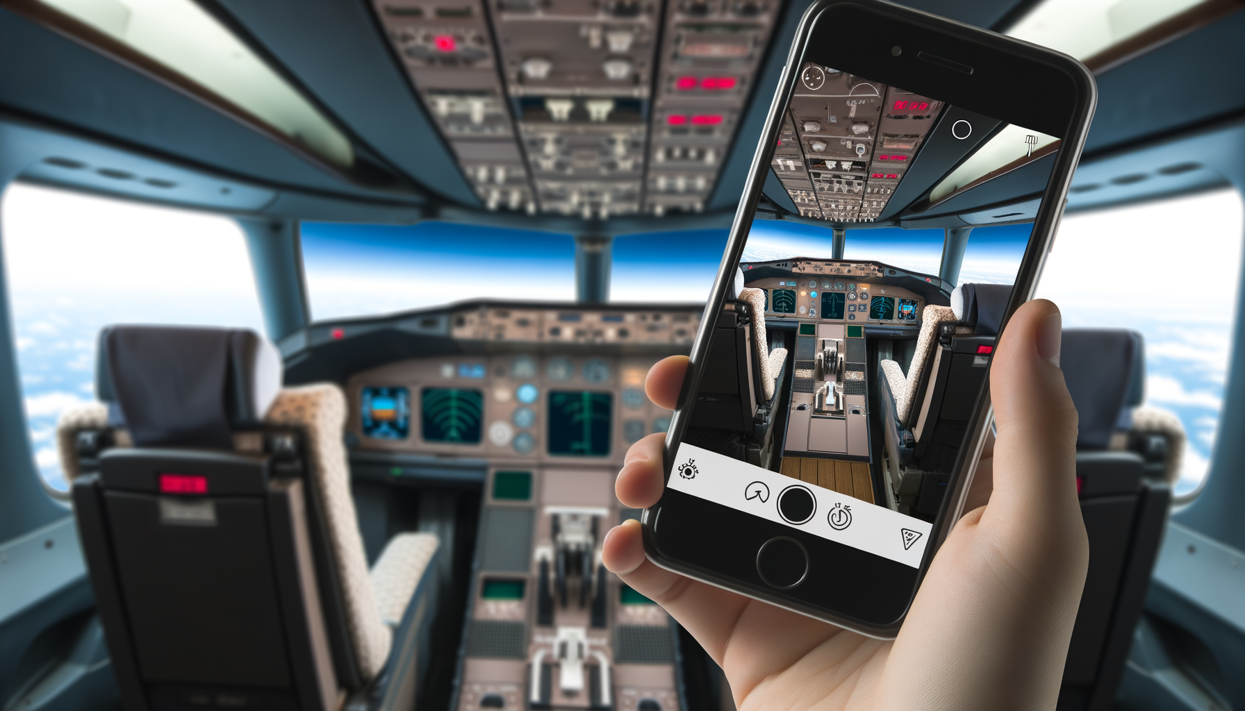 Derfor skal du altid have mobilen på flytilstand i flyet