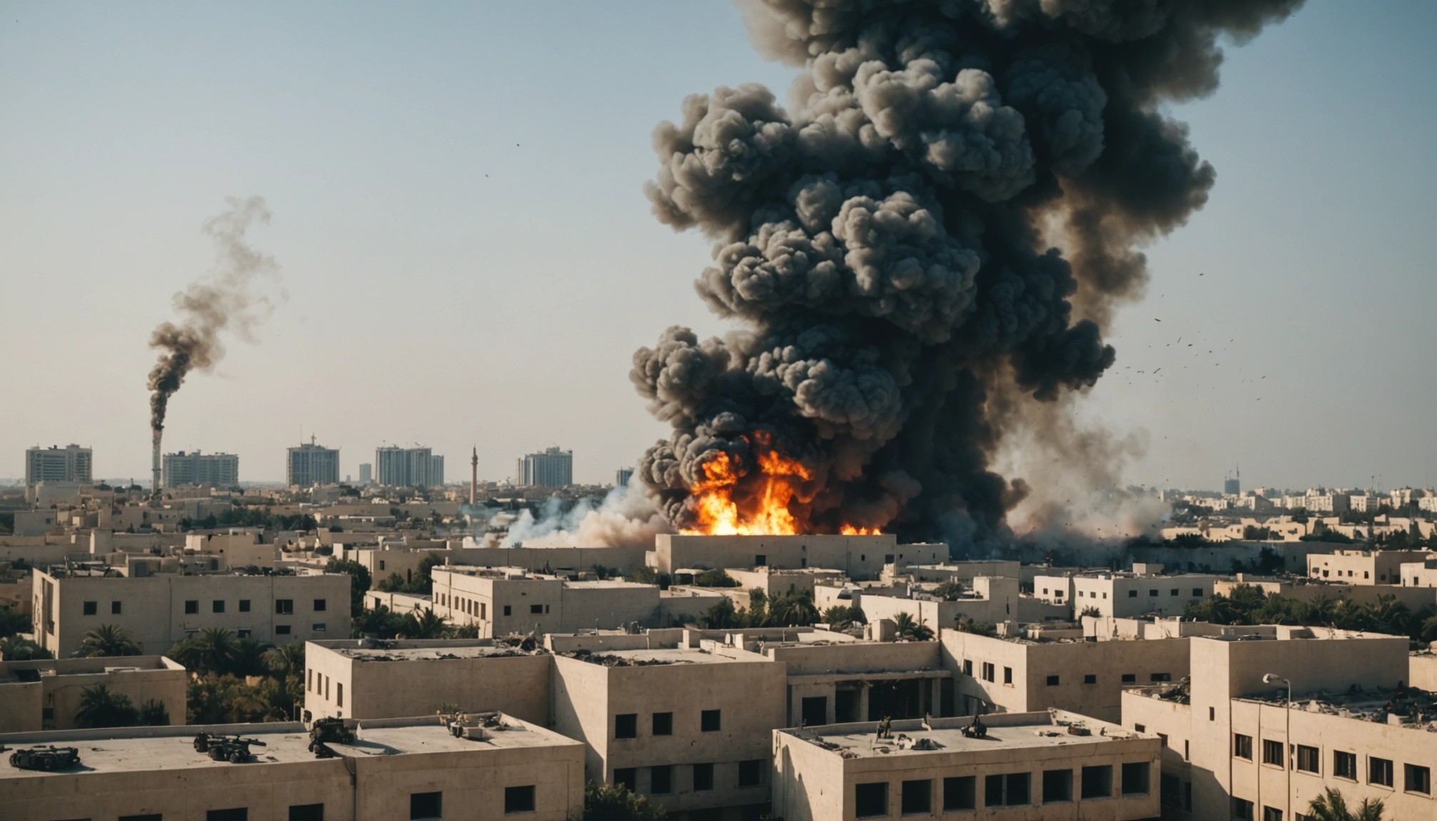Israel rammer Hamas-ledere i Doha under våbenhvileforhandlinger