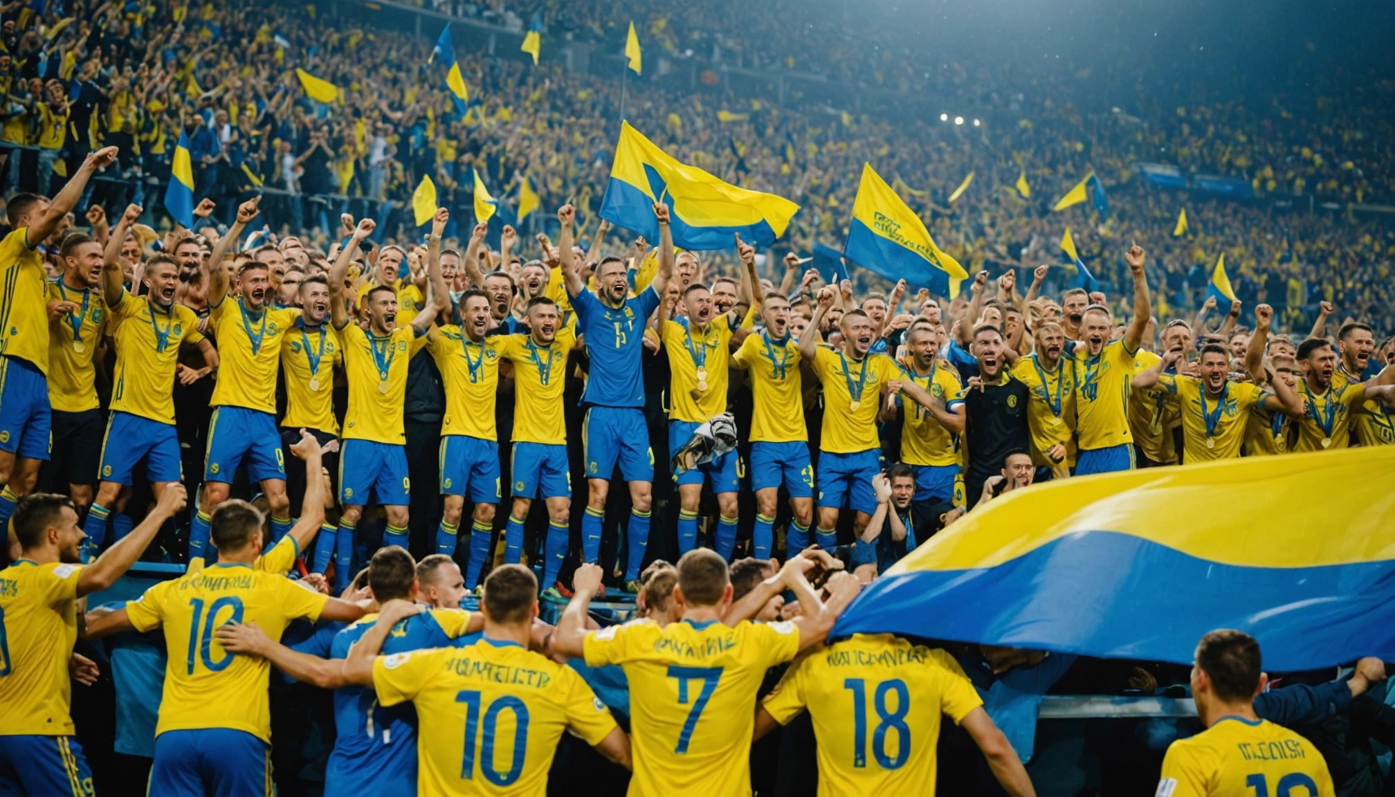 Ukraine's football journey amid challenges in 2024