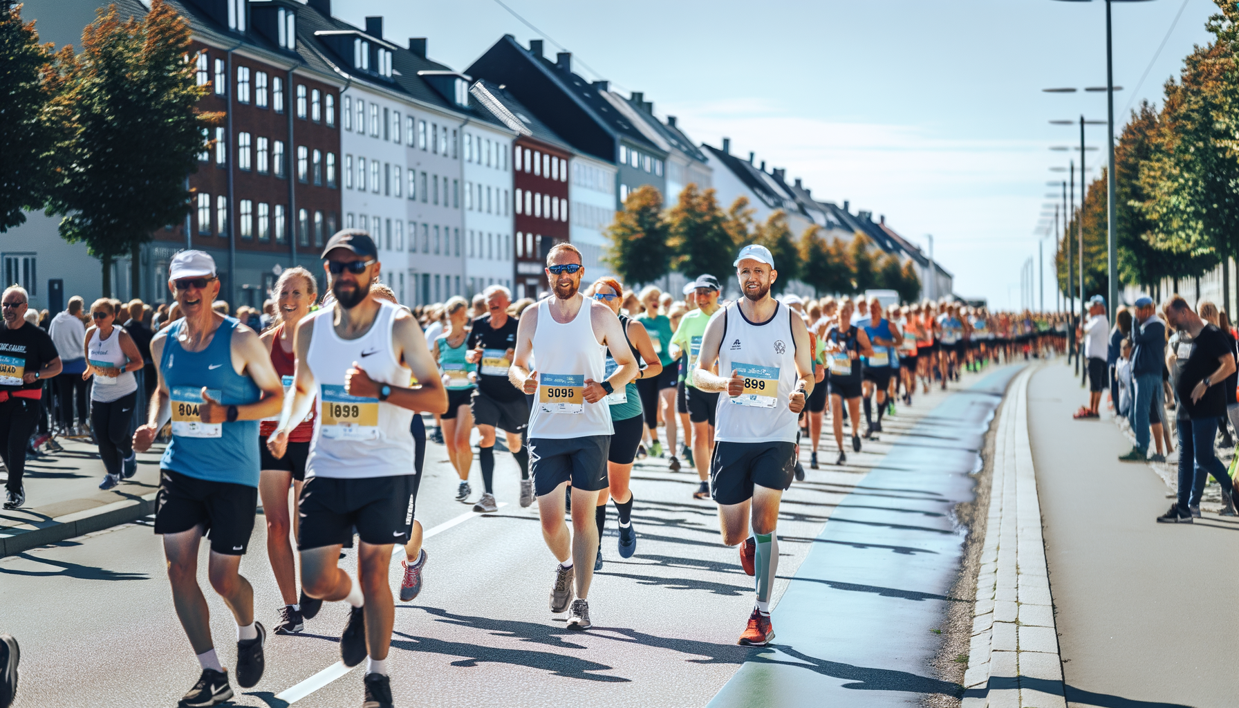 Esbjerg city half skaber liv og afspærringer i byen