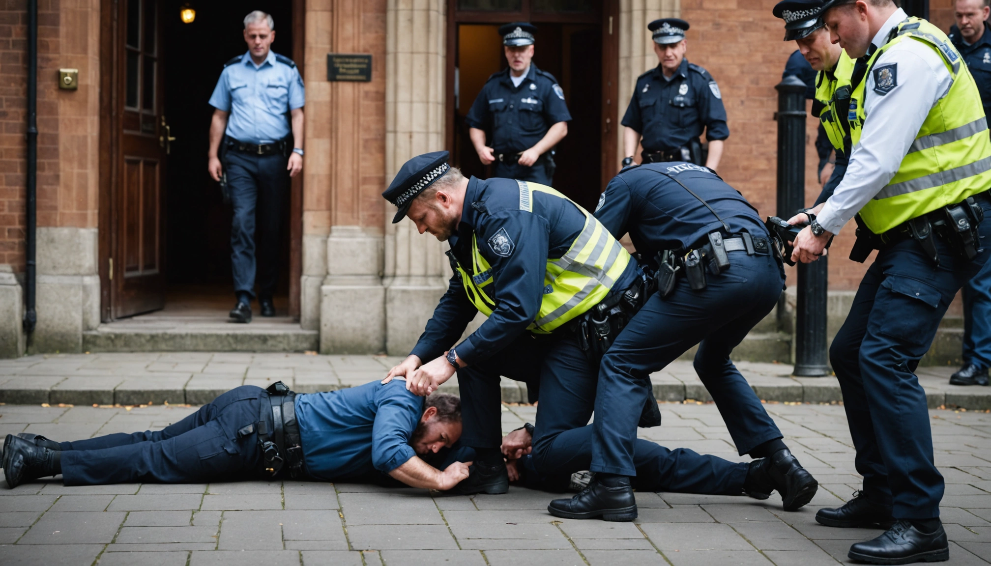 Knivstikkeri ved synagoge i Manchester skaber bekymring