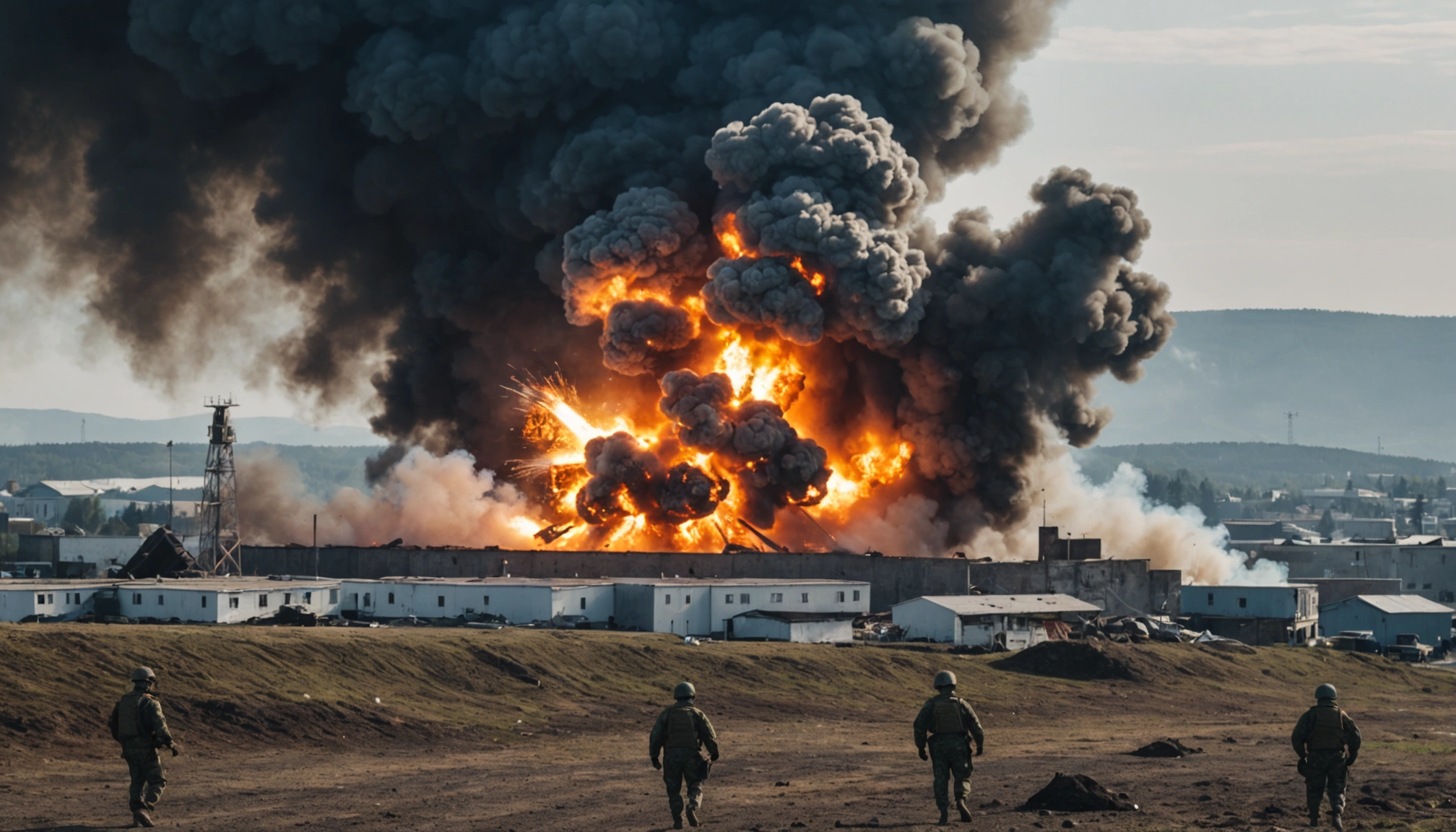 Ukraine rammer russisk militærbase i Vladivostok: En analyse