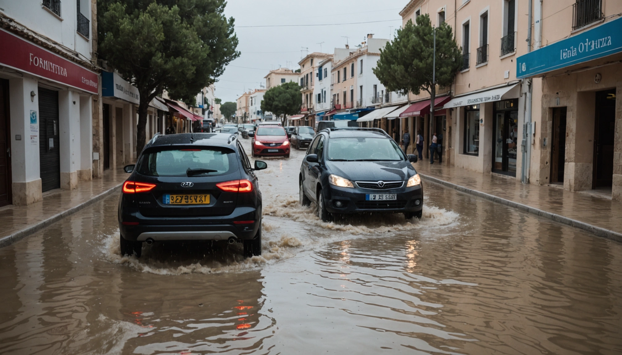 Ekstremt vejr rammer Ibiza og Formentera med rød alarm