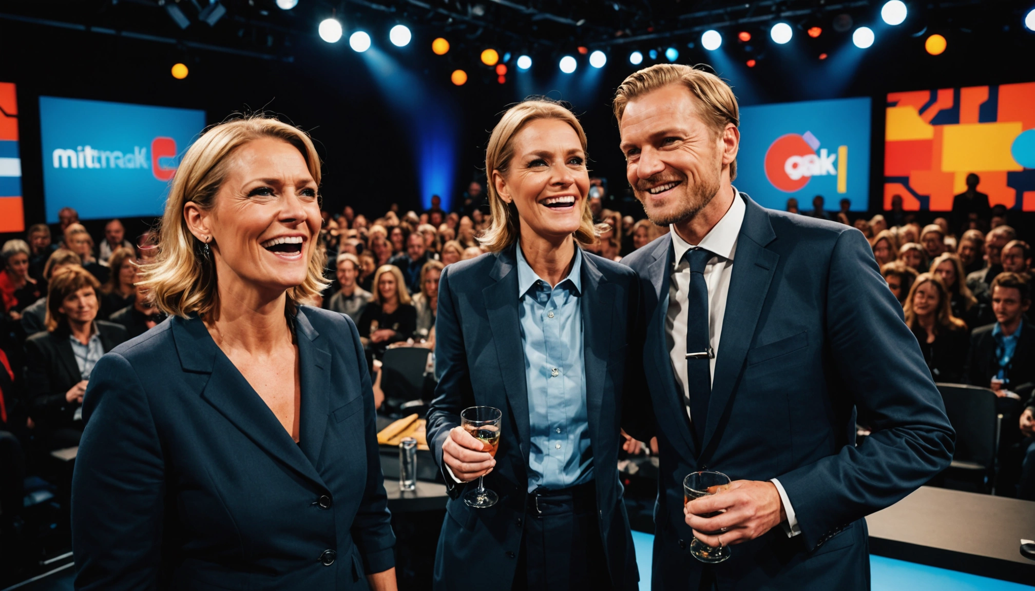 Nyt værtspar til satireshowet 'Året der gak' på TV 2 Charlie