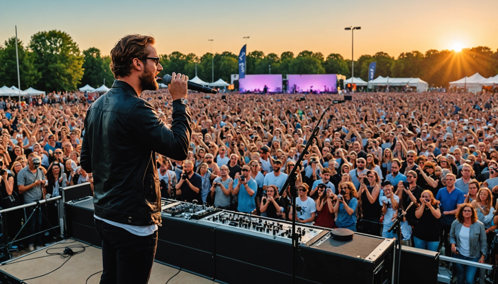 Tobias Rahim skaber fest på Refshaleøen med udsolgt koncert
