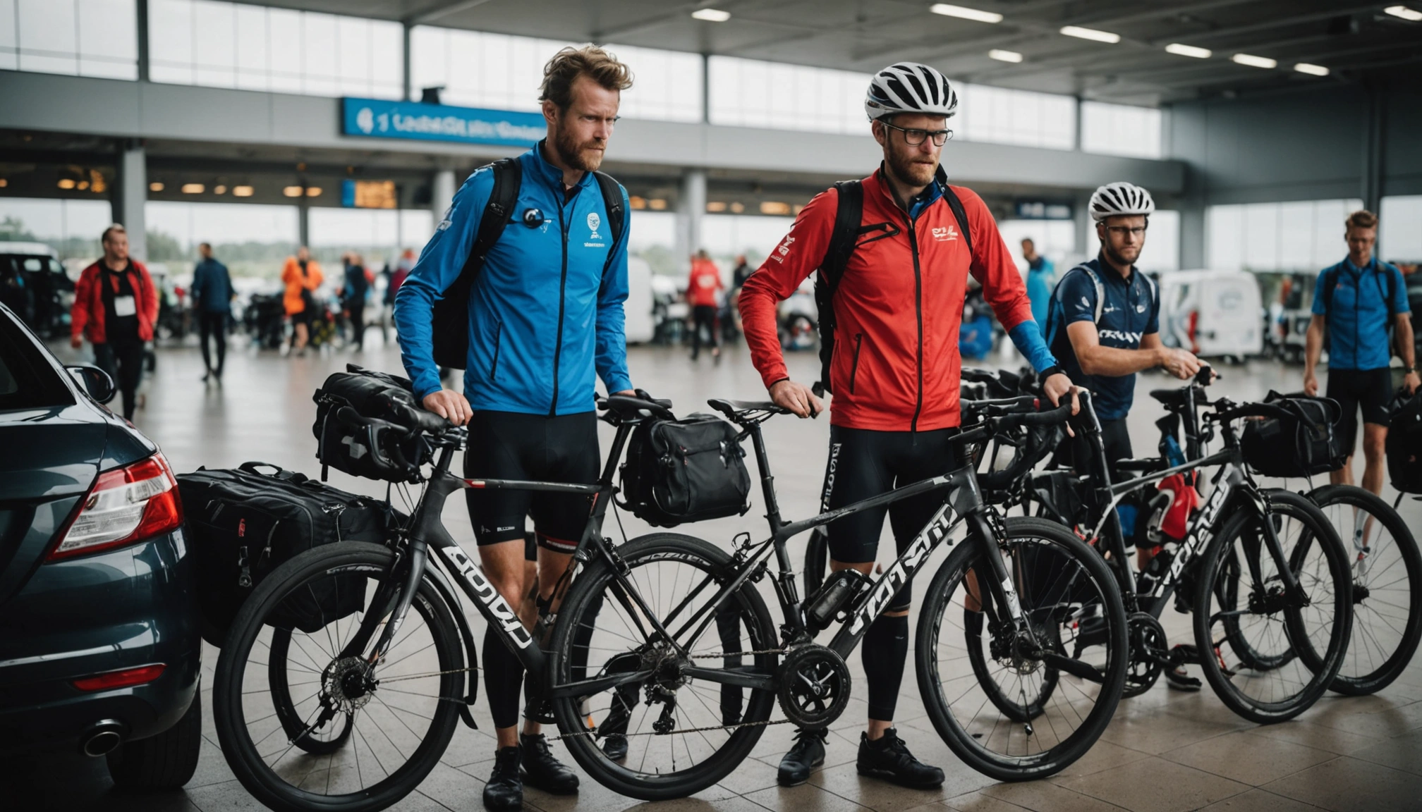 Danske cykelryttere kæmper med flyproblemer før VM i Rwanda