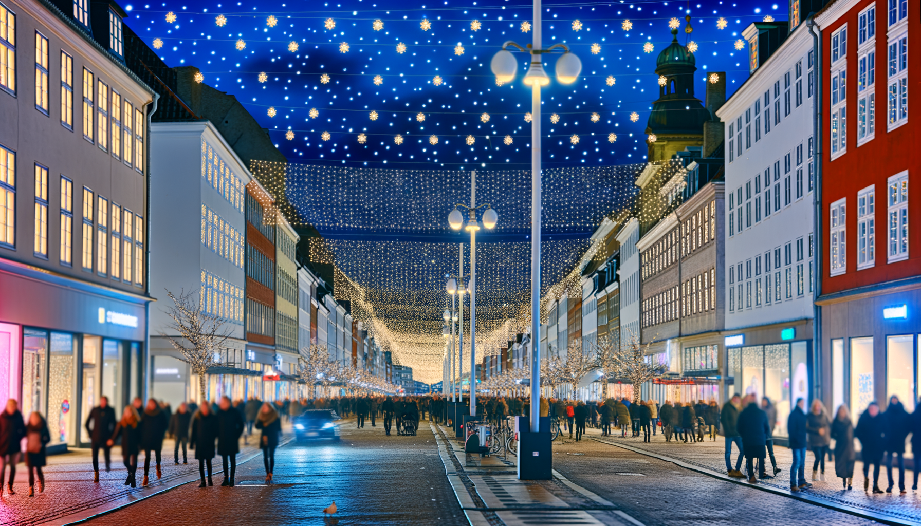 Julelysene i Aarhus tændes igen med støtte fra erhvervsliv og kommune